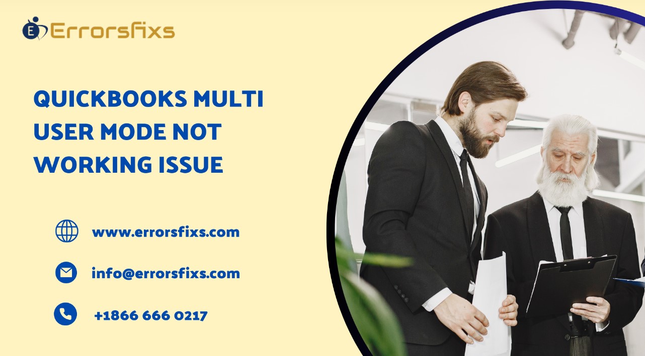 Quickbooks Multi User Mode Not Working Issue